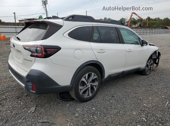 4S4BTANC0L3189174 2020 SUBARU OUTBACK White Tył prawy
