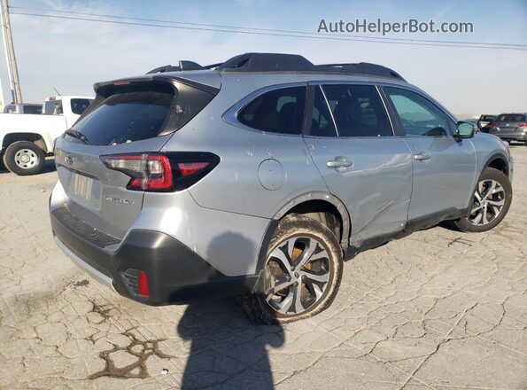 4S4BTANC0N3136526 2022 SUBARU OUTBACK Серебряный Задняя правая четверть