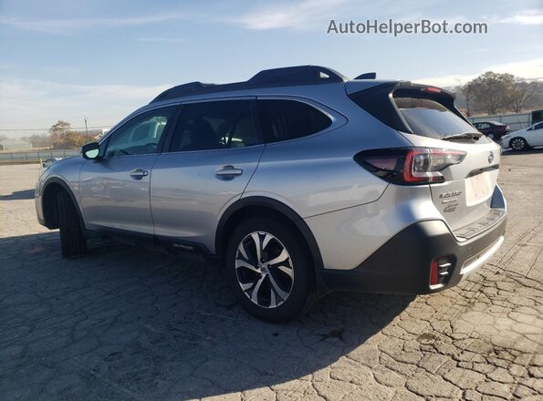 4S4BTANC0N3136526 2022 SUBARU OUTBACK Серебряный Задняя левая четверть