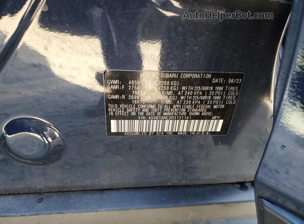 4S4BTANC2R3131141 2024 SUBARU OUTBACK Blue 