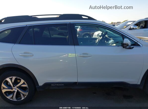 4S4BTANC4M3218578 2021 SUBARU OUTBACK Белый Панорамный вид салона 360°