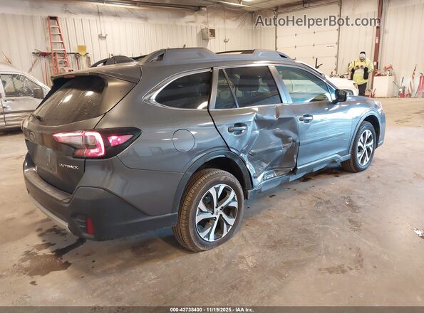 4S4BTANC5N3138630 2022 SUBARU OUTBACK Серый Задняя правая четверть