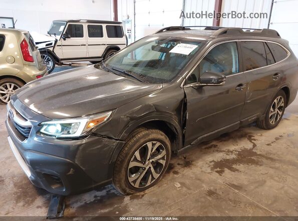 4S4BTANC5N3138630 2022 SUBARU OUTBACK Серый Передняя левая четверть
