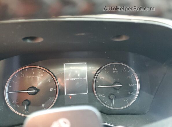 4S4BTANC6L3199188 2020 SUBARU OUTBACK Burgundy Widok zestawu wskaźników