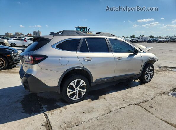 4S4BTANC8L3180643 2020 SUBARU OUTBACK Silver უკანა მარჯვენა