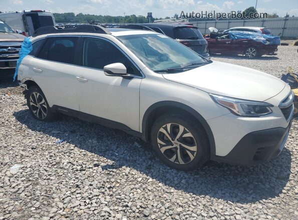 4S4BTANC8M3218650 2021 SUBARU OUTBACK White წინა მარჯვენა
