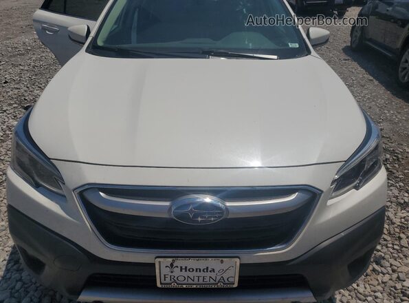 4S4BTANC8M3218650 2021 SUBARU OUTBACK White ძრავის განყოფილების ხედი