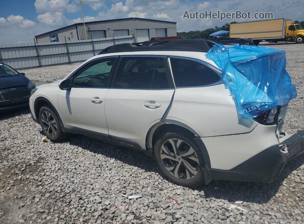 4S4BTANC8M3218650 2021 SUBARU OUTBACK White უკანა მარცხენა