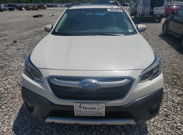 4S4BTANC8M3218650 2021 SUBARU OUTBACK White წინა ხედი