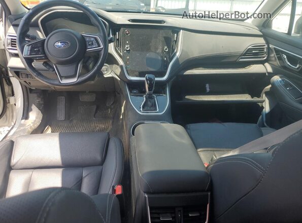 4S4BTANC8M3218650 2021 SUBARU OUTBACK White წინა პანელის ხედი