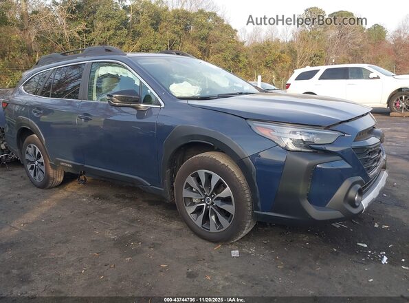 4S4BTANC9S3142210 2025 SUBARU OUTBACK Blue Widok wnętrza z tyłu