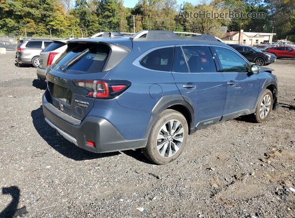 4S4BTAPC0R3107997 2024 SUBARU OUTBACK Синий Задняя правая четверть
