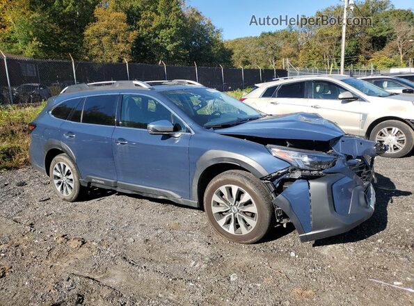 4S4BTAPC0R3107997 2024 SUBARU OUTBACK Синий Передняя правая четверть