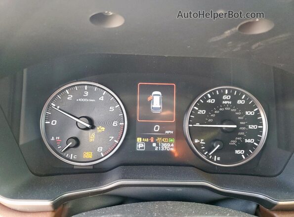 4S4BTAPC0S3141508 2025 SUBARU OUTBACK Gray Instrument cluster view