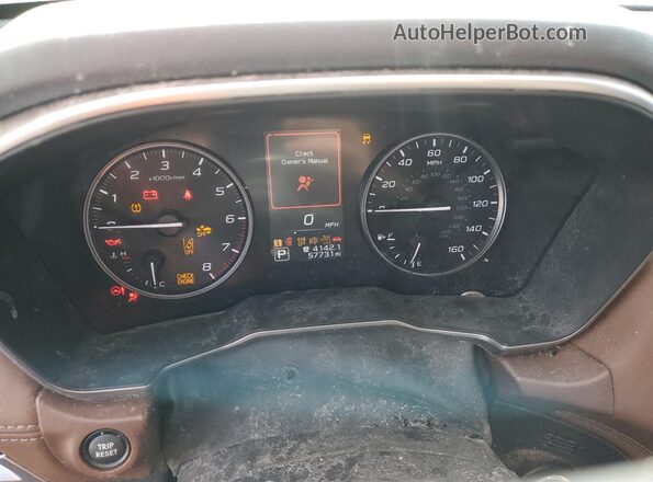 4S4BTAPC9R3244064 2024 SUBARU OUTBACK Black Widok zestawu wskaźników