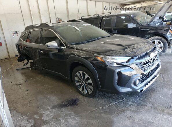 4S4BTAPCXR3136164 2024 SUBARU OUTBACK Черный Передняя правая четверть