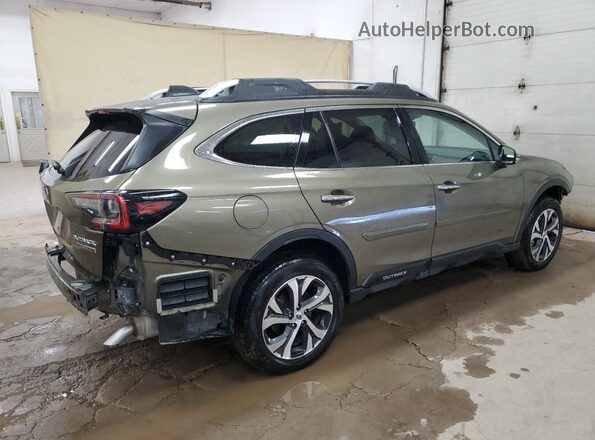 4S4BTGPD0N3272440 2022 SUBARU OUTBACK Green Հետևի աջ