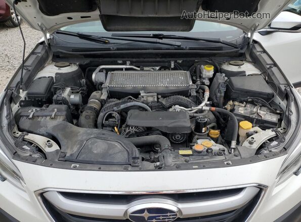4S4BTGPD1M3181708 2021 SUBARU OUTBACK White ძრავის განყოფილების ხედი