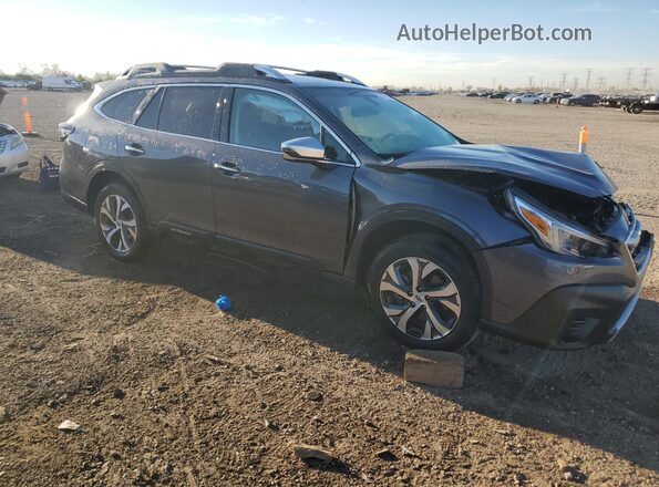 4S4BTGPD1N3195061 2022 SUBARU OUTBACK Серый Передняя правая четверть