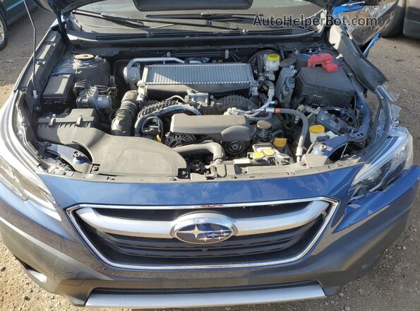 4S4BTGPD1N3268655 2022 SUBARU OUTBACK Blue Widok wnętrza z tyłu