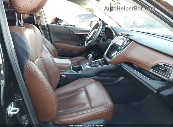 4S4BTGPD3N3271797 2022 SUBARU OUTBACK Черный Вид салона спереди