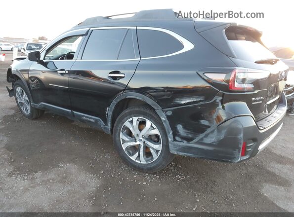 4S4BTGPD3N3271797 2022 SUBARU OUTBACK Черный Задняя левая четверть