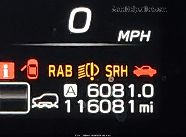 4S4BTGPD3N3271797 2022 SUBARU OUTBACK Черный 