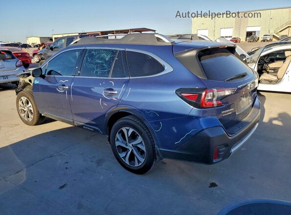 4S4BTGPD4L3124000 2020 SUBARU OUTBACK Blue Задня ліва чверть
