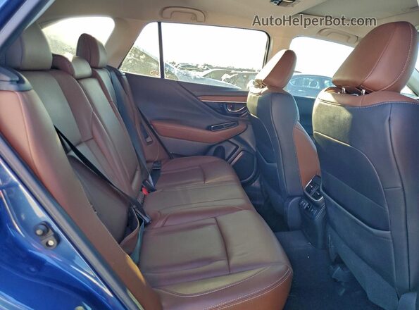 4S4BTGPD4L3124000 2020 SUBARU OUTBACK Blue Вид задньої частини салону
