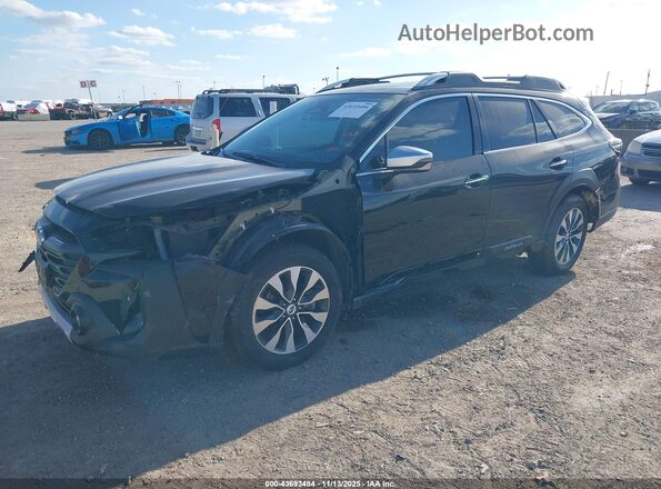 4S4BTGPD4R3100367 2024 SUBARU OUTBACK Черный Передняя левая четверть