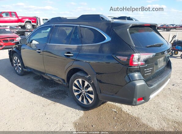 4S4BTGPD4R3100367 2024 SUBARU OUTBACK Черный Задняя левая четверть