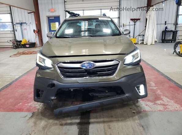 4S4BTGPD6M3175306 2021 SUBARU OUTBACK Green 