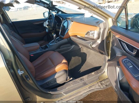 4S4BTGPD7N3187210 2022 SUBARU OUTBACK Зеленый Вид салона спереди