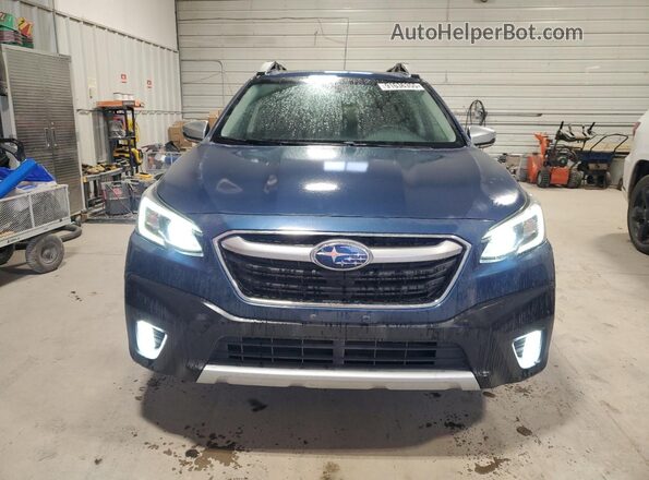 4S4BTGPD9N3238786 2022 SUBARU OUTBACK Синий Вид спереди