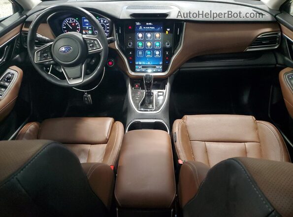 4S4BTGPD9N3238786 2022 SUBARU OUTBACK Синий Вид панели приборов