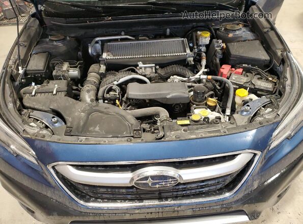 4S4BTGPD9N3238786 2022 SUBARU OUTBACK Синий Вид подкапотного пространства