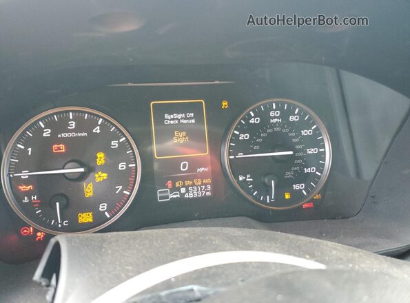 4S4BTGSD9R3218972 2024 SUBARU OUTBACK Blue Սարքավորումների վահանակի տեսք