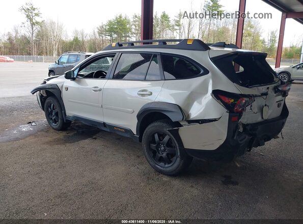 4S4BTGUD0R3135010 2024 SUBARU OUTBACK White Tył lewy