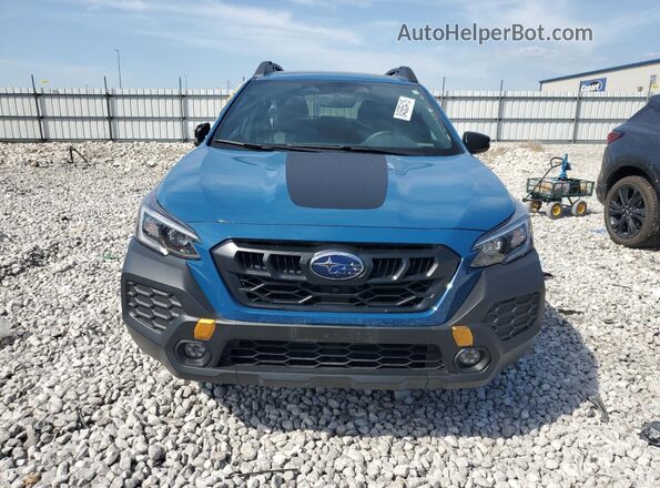 4S4BTGUD1S3207760 2025 SUBARU OUTBACK Blue Front view