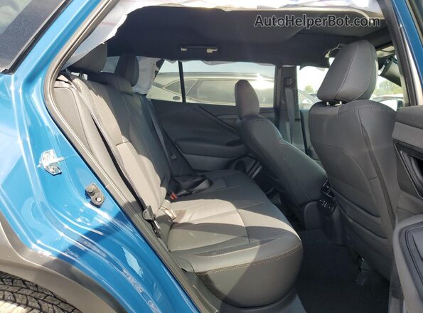 4S4BTGUD1S3207760 2025 SUBARU OUTBACK Blue Rear seats view