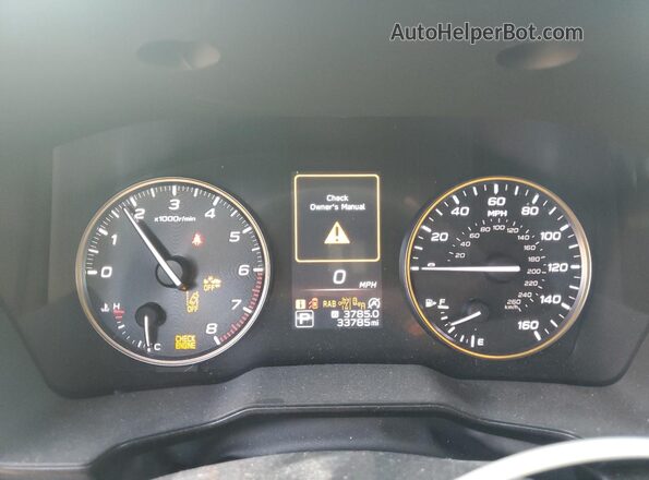 4S4BTGUD2P3171648 2023 SUBARU OUTBACK Gray Vista del cuadro de instrumentos