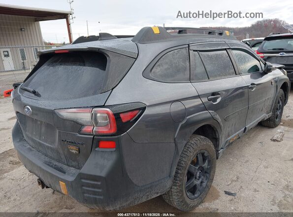 4S4BTGUD3N3207036 2022 SUBARU OUTBACK Серый Задняя правая четверть