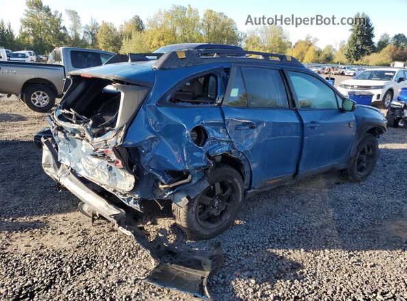4S4BTGUD3N3222023 2022 SUBARU OUTBACK Синий Задняя правая четверть