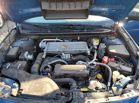 4S4BTGUD3N3222023 2022 SUBARU OUTBACK Синий Вид задней части салона