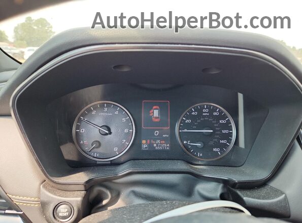 4S4BTGUD4N3194149 2022 SUBARU OUTBACK Серебряный Вид щитка приборов