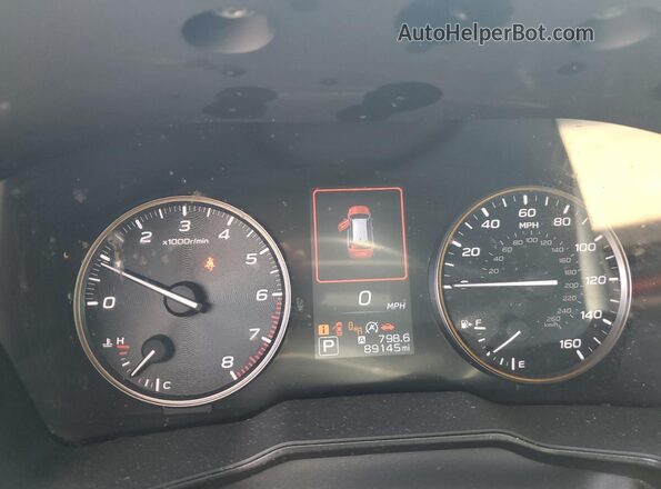 4S4BTGUD5N3119976 2022 SUBARU OUTBACK Серебряный Вид щитка приборов