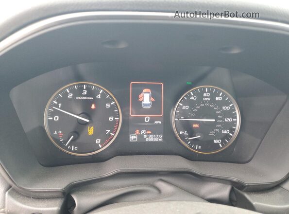 4S4BTGUD9R3237082 2024 SUBARU OUTBACK Blue Widok zestawu wskaźników