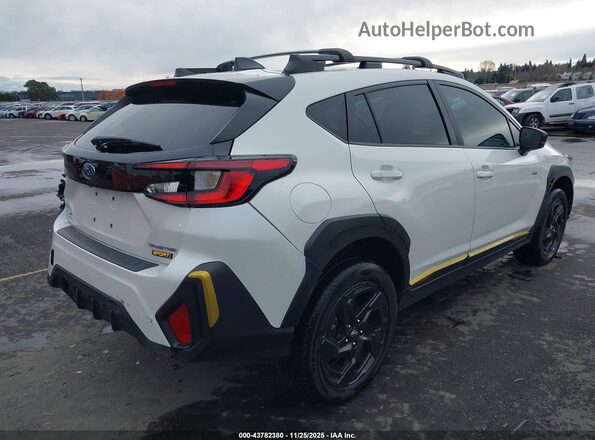 4S4GUHF65S3721022 2025 SUBARU CROSSTREK White Trasero derecho