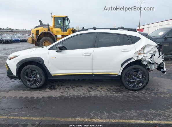 4S4GUHF65S3721022 2025 SUBARU CROSSTREK White Vista interior de 360 grados