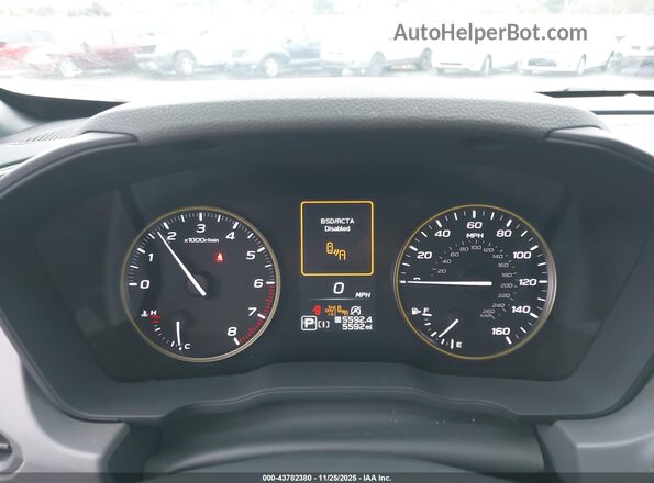 4S4GUHF65S3721022 2025 SUBARU CROSSTREK White Vista de los asientos traseros